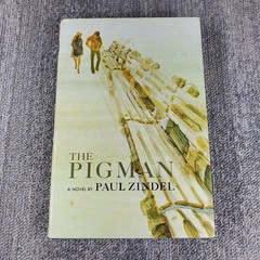 The Pigman Paul Zindel 1968 Signed First Edition HarperCollins