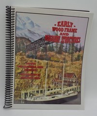 Early Wood Frame And Masonry Structures Bound Book Signed By The Author