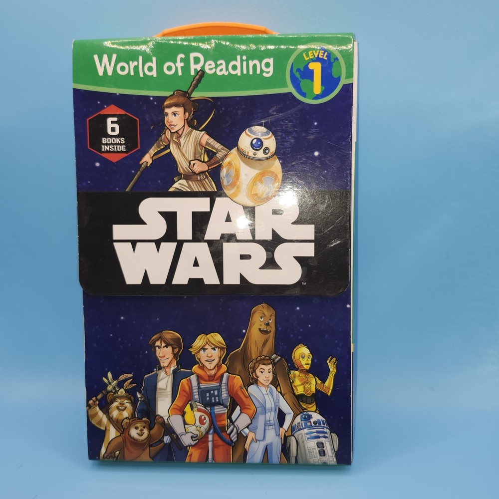 Star Wars World of Reading Level 1 Box Set 6 Books Disney Lucasfilm Press Kids