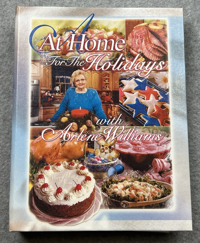 Arlene Williams “At Home For The Holidays” 2003 Cookbook Cornerstone TeleVision