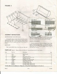 KUBOTA Model 1200 Loader For L-Series Tractors Owners Manual – WIRE-LOCK BOUND