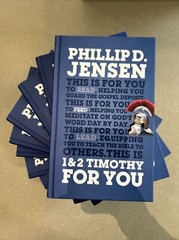 Set Of 8 — 1 & 2 Timothy for You Commentary ~ Phillip D Jensen (2019, Hardcover)