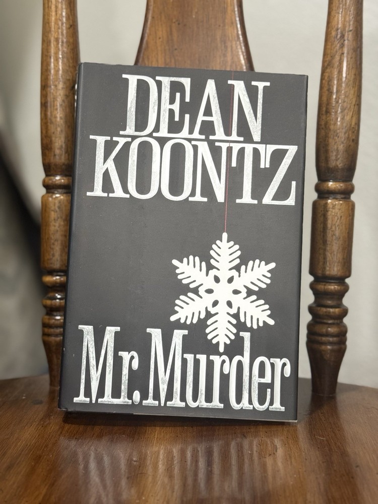 Mr. Murder Dean Koontz Hardcover 1st Edition 1st Print VERY GOOD Condition