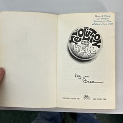 Revolution for the Hell of It BY Free, The Book That Earned Abbie Hoffman a Five