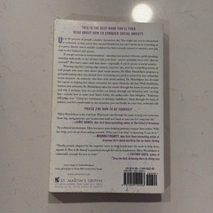 How to Be Yourself Ellen Hendriksen PhD Paperback Social Anxiety Self-Help Book
