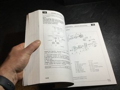 Mitsubishi 6D2 Industrial Diesel Engine Shop Manual 6D22 6D22-T 6D22-TC 11.1L L6
