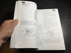 Mitsubishi 6D2 Industrial Diesel Engine Shop Manual 6D22 6D22-T 6D22-TC 11.1L L6