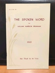 William Marrion Branham ~ The Spoken Word Vol 6 No 12R (1963, Pamphlet) VG!