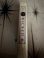 VG/VG INSCRIBED Wicked by Gregory Maguire First Edition/First Printing Hardcover
