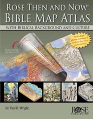 Paul H. Wright Rose ‘Then and Now’ Bible Map Atlas (Spiral Bound)