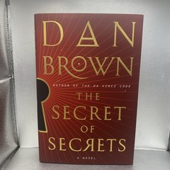 Secret of Secrets A Novel Dan Brown 2025 Hardcover Robert Langdon first ed