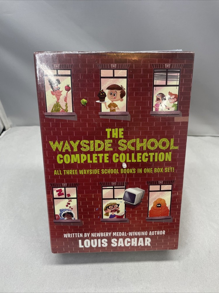 The Wayside School Complete Collection by Louis Sachar 3-Book Box Set Sealed NEW