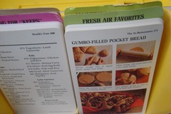 Vintage Betty Crocker Step By Step Recipe Card File Library Yellow Box