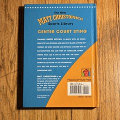 Center Court Sting by Matt Christopher, Library Binding, Norwood House Press