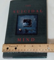 THE SUICIDAL MIND by Edwin S. Shneidman 1996 HCDJ Book 187 pages VGUC