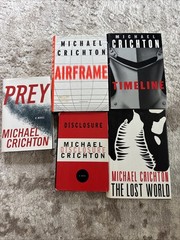 Michael Crichton First Trade Edition And BCE LOT!
