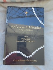 A Course in Miracles Original Edition Complete Set Hardcover New Sealed