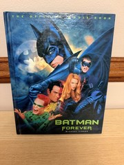 VINTAGE 1995 BATMAN FOREVER THE OFFICIAL MOVIE BOOK BY MICHAEL SINGER HARDCOVER