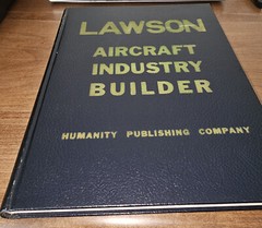 Lawson Aircraft Industry Builder Hardcover 1932 Alfred Lawson