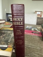 Nelson Imperial Reference Bible KJV 485BG Genuine Bonded Leather indexed