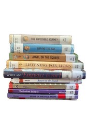 Gloria Whelan Book Lot of 10 Ex library PB HC