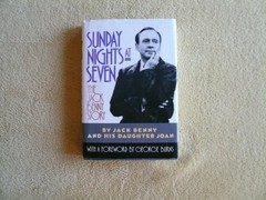 Sunday Nights at Seven: The Jack Benny Story by Benny, Joan Book The Fast Free