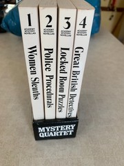 Academy Mystery Novellas ~ Quartet, Women Sleuths, Police Procedurals ~ Vol. 1-4