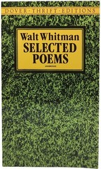 Walt Whitman Selected Poems Paperback 1991 Dover Thrift Editions 119 Pages
