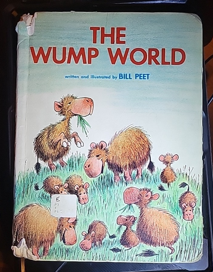 Lot of 3 – Hardback Books Bill Peet 1st Ed. Randy’s, Big Bad Bruce, Wump World