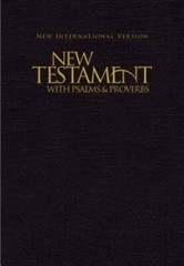 NIV, New Testament with Psalms and Proverbs, Pocket-Sized, Paperback – GOOD