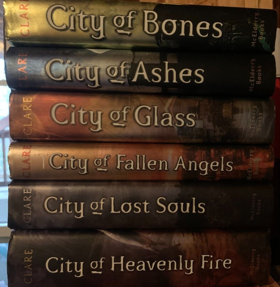 Mortal Instruments Complete Series 1-6 Clare 1 2 3 4 5 6 HB/HC lot Heavenly