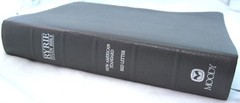 Ryrie Study Bible NASB Gray Bonded Leather THUMB-INDEXED Theology Helps