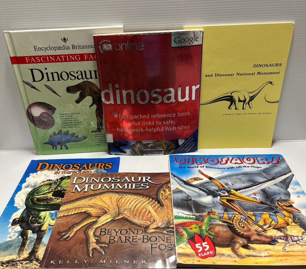 3 Dinosaurs Curriculum 3 Kids Student Information Home school Classroom Lot of 6