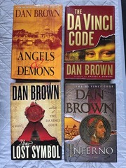 Dan Brown’s DaVinci Code Series; books 1-4 all hardcover (2 first editions!)