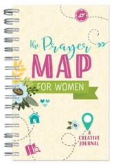 The Prayer Map for Women: A Creative Journal – Spiral-bound – GOOD