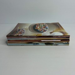 10 x Food Lovers Cookbooks Quick Easy Italian Thai Tapas Seafood Lunch Lot