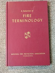 Fire Department Terminology Book 3rd Edition NFPA 1961 Firefighter HC Vintage