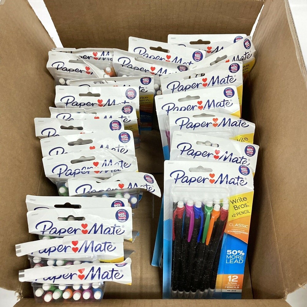 264 Paper Mate Write Bros. #2 0.7mm Mechanical Pencils 22 Packs of 12 New