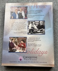 Arlene Williams “At Home For The Holidays” 2003 Cookbook Cornerstone TeleVision