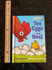 Ten Eggs in a Nest Marilyn Sadler Dr. Seuss beginner book Hardcover 6.25″x8.75″