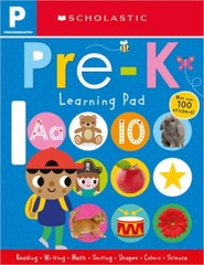 Pre-K Learning Pad: Scholastic Early Learners (Learning Pad) – Paperback – GOOD