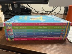 FAIRY UNICORNS – by Zanna Davidson – Chapter books – Set # 1-6 Paperback VG