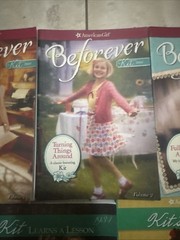 American Girl Kit Kittredge Book Lot Beforever 1 2 3 4 1930s Historical Fiction