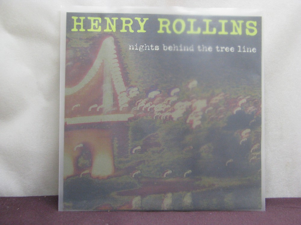 nights behind the tree line by Henry Rollins, spoken word, cd, sampler