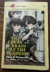The Great Brain at the Academy – John D. Fitzgerald – Dell Yearling 12th Printin
