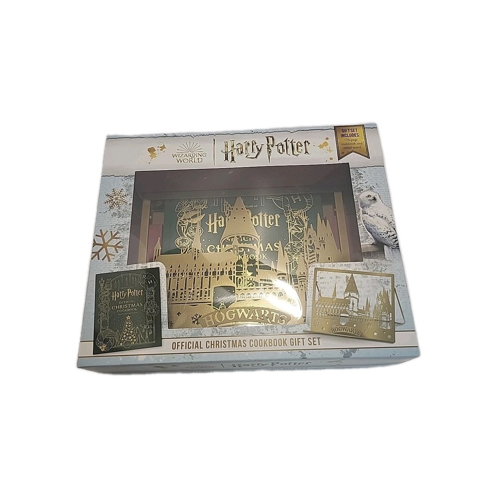 Harry Potter Official Christmas Cookbook Gift Set Plus Exclusive Tablet Stand