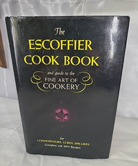 The Escoffier Cook Book by Auguste Escoffier with 2973 Recipes (1969 Hardcover)