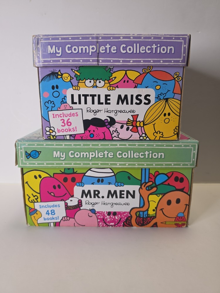 Complete Mr. Men Collection & Little Miss- Collection- Roger Hargreaves 84 Books