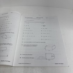 Saxon Algebra 2 Home Study Packet Second Edition Test Forms