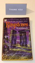 Vintage Ringstones Mythological Horror Paperback Book by John William Wall 1951